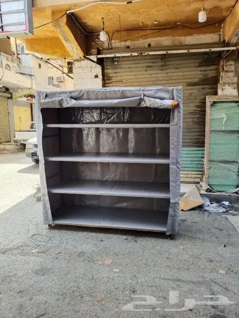 دولاب عزبه4 ارفف المتنقل 1