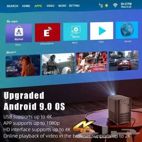 بروجكتر ذكي 6