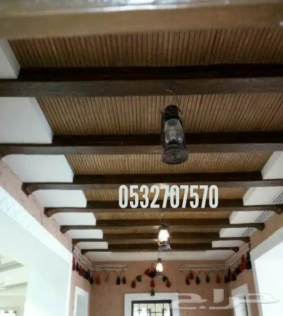 ديكور جبس بديل رخام بديل خشب 43