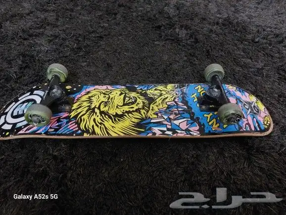 سكيت بورد RARE Nyjah Huston skateboard 1