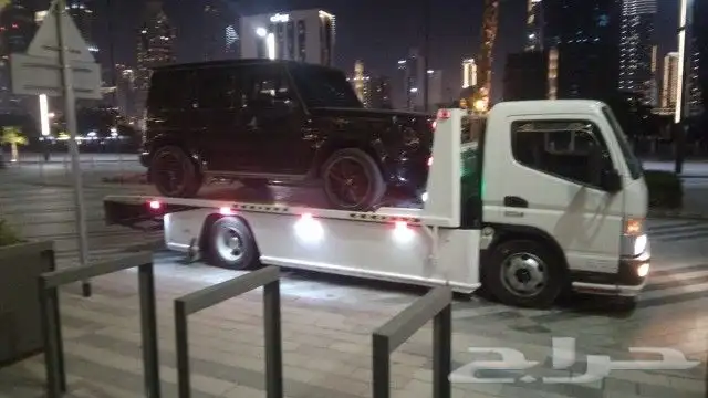 نقل سياراة من الإمارات الى السعودية وبالعكس سطحات هيدروليك 5