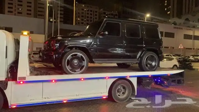 نقل سياراة من الإمارات الى السعودية وبالعكس سطحات هيدروليك 1