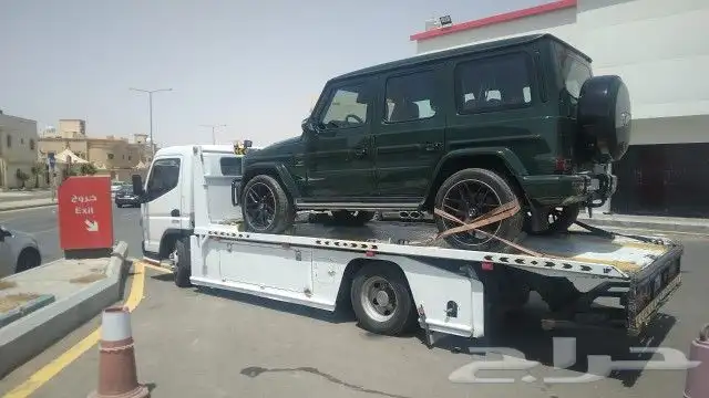 نقل سياراة من الإمارات الى السعودية وبالعكس سطحات هيدروليك 3