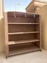 دولاب عزبه4 ارفف المتنقل 3