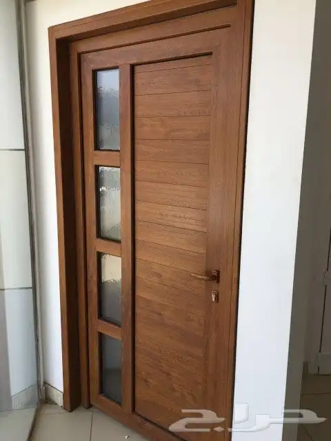 ابواب wpc ونوافذ upvc ونوافذ ألومنيومwpc doors 4