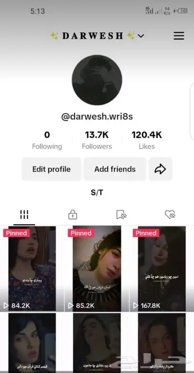 Tiktok account available in cheap rates 8