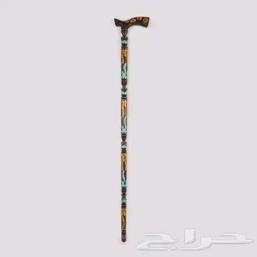 عصا ابانوس عكاز سبح فضة سبح كهرمان احجار ياقوت عقيق 0