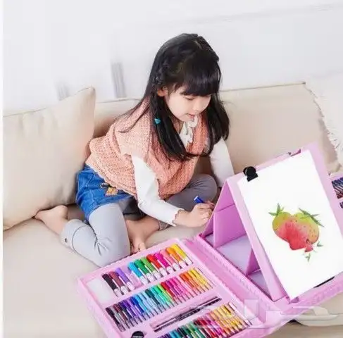 مجموعة للرسم 208 قطعة للبنات والاولاد 2