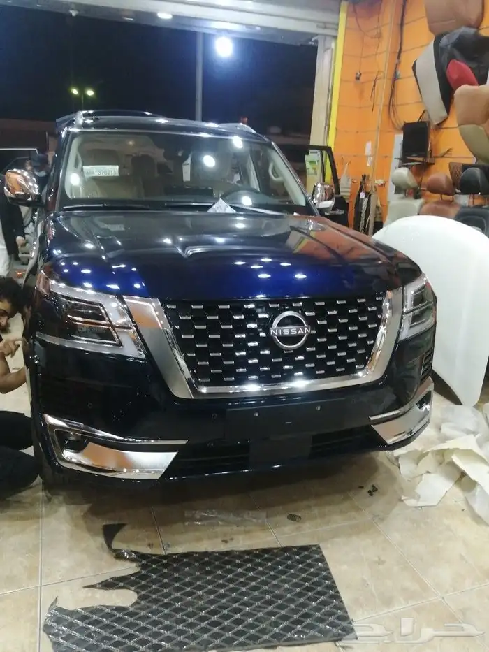 تعديل نيسان باترول 2024 العادي الى بلاتنيوم 1