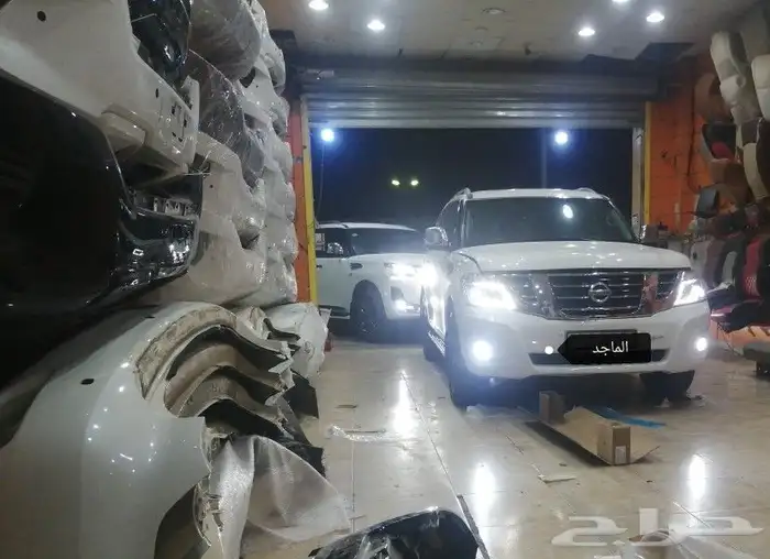 تعديل نيسان باترول 2024 العادي الى بلاتنيوم 8