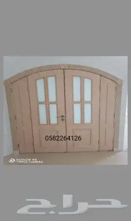 تنفيذ أبواب وديكورات خشبيه 4