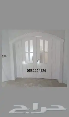 تنفيذ أبواب وديكورات خشبيه 5