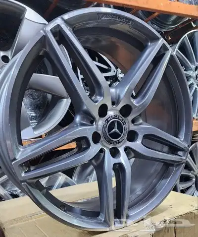 جنوط مرسدس E400 مقاس 19 اصلي وكاله موديل 2019 9