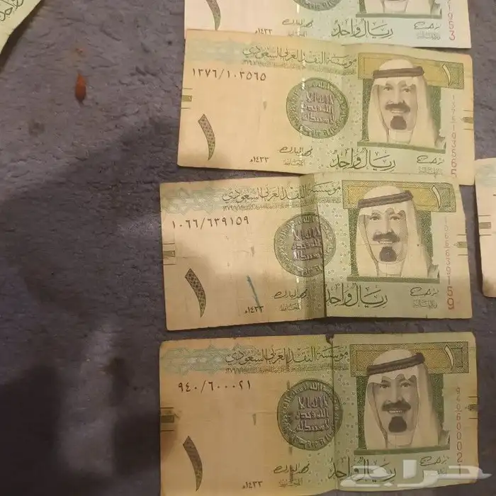 ريالات قديمه لاحمد الخلف محمد فهد المبارك 1