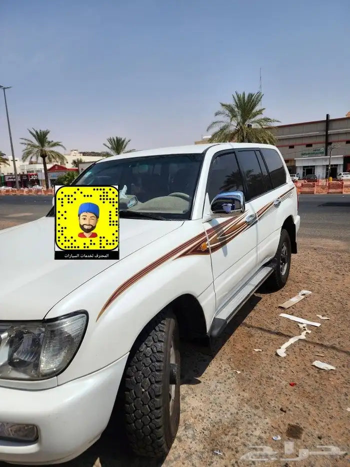 خطوط و واجهة لاندكروزر 2007 - معالجه ديكورات- ونش وهمي 2