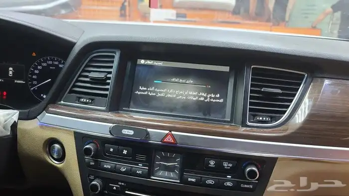 تحديث شاشة جنسس 15 16ذاكرة خرائط مع اضافة كاربلاي واندرويد 8