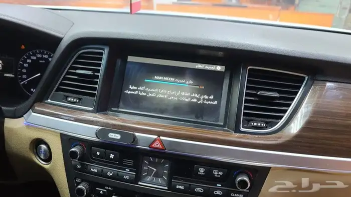تحديث شاشة جنسس 15 16ذاكرة خرائط مع اضافة كاربلاي واندرويد 7