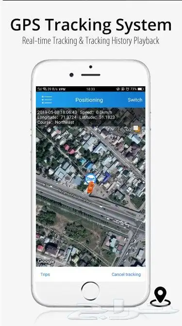 كاميرا داش كام بث مباشر 4G داخل السيارة وخارج 5
