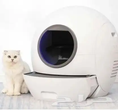 لتر بوكس إلكتروني.. حمام للقطط تنظيف ذاتي .. لتر بوكس 1