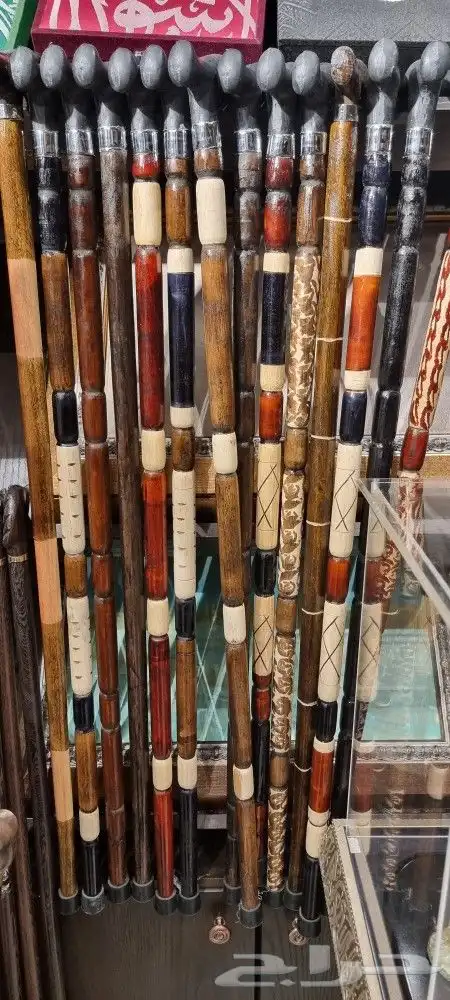 عصا ابانوس عكاز عصاية عصى 6