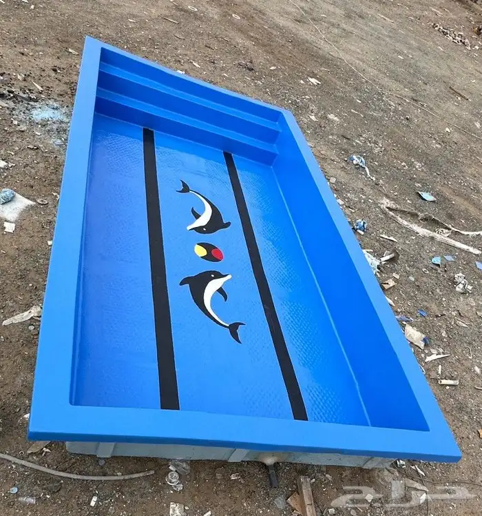 مسابح العاب مائية فيبر جلاس موديلات حديثة مقاسات حسب الطلب 6
