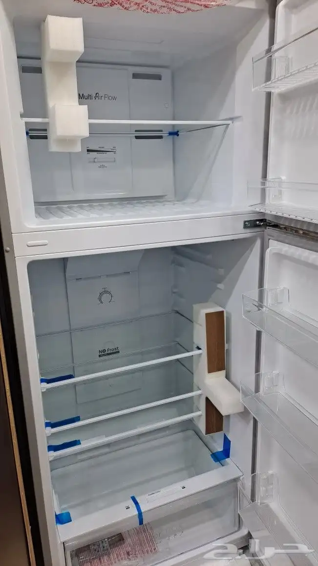 ثلاجة سرين بخار حجم وسط 14.4 قدم لون استيل 4