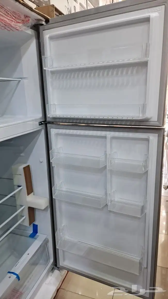 ثلاجة سرين بخار حجم وسط 14.4 قدم لون استيل 3