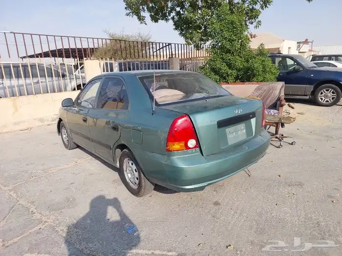 هونداي اكسنت 2004 تشليح 2