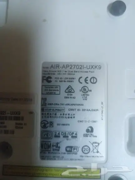 Cisco AIR-CAP2702I-A-K9 Aironet 2700 AP   تقنية 3   4 MIMO 7