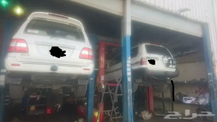ورشة توضيب القيرات كامري لاند كروزر يارس 20