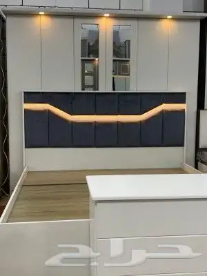 غرف نوم مزدوجة كامل 7 قطع جاهز نفس يوم تتركب 5