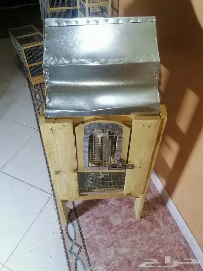قفص للحسون والكناري وجميع طيور الزينه يوجد اشكال مختلفه 7
