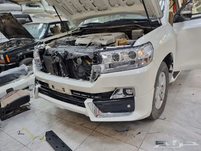 ترهيم جيب لاندكروزر فكسار من موديل قديم إلى موديل حديث 1