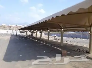 مظلات وسواتر وجميع اعمال الحداده 11