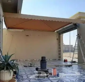 مظلات وسواتر وجميع اعمال الحداده 3