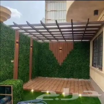 مظلات وسواتر وجميع اعمال الحداده 23