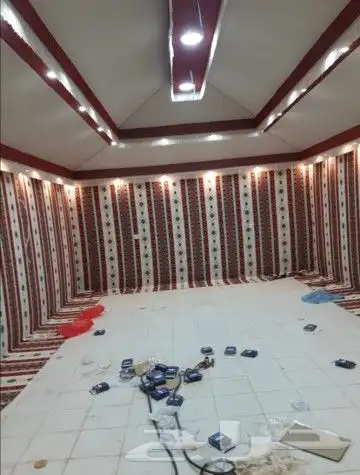 مظلات وسواتر وجميع اعمال الحداده 13