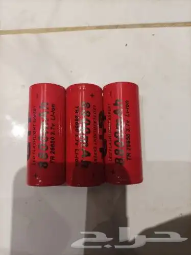 بطاريات ليزر وكشافات وكاميرات قابله لاعاده الشحن 2