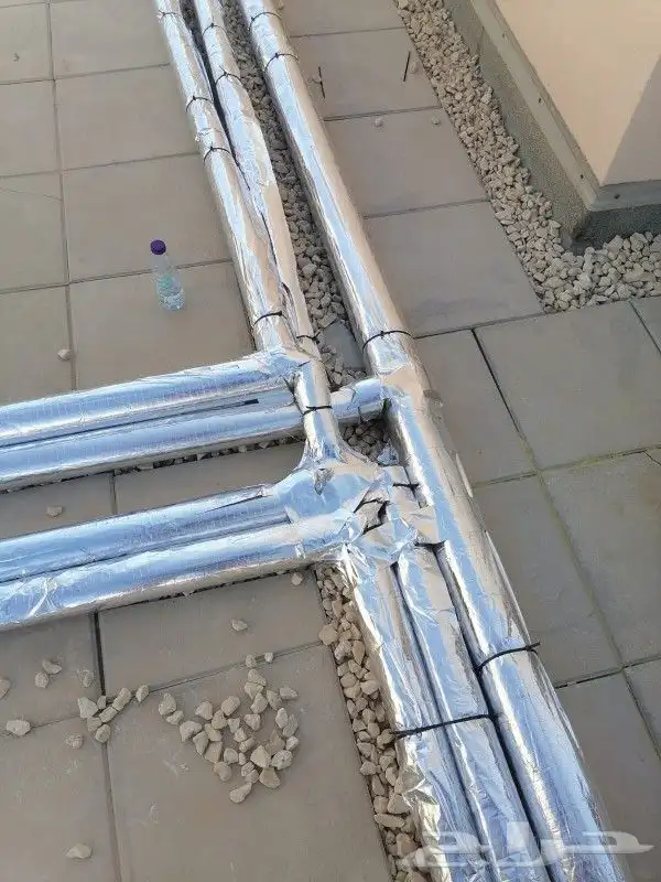 تغليف مواسير المياه عوازل اسطح 7