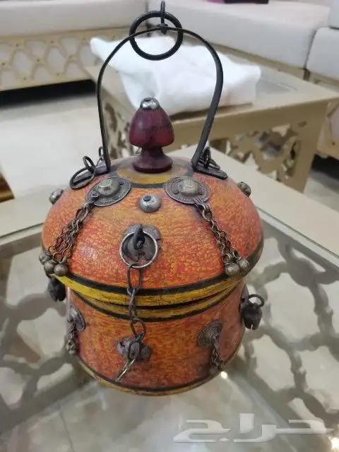 حافظة علبه قديمة صناعة أفغانستان تحفة نادرة 2