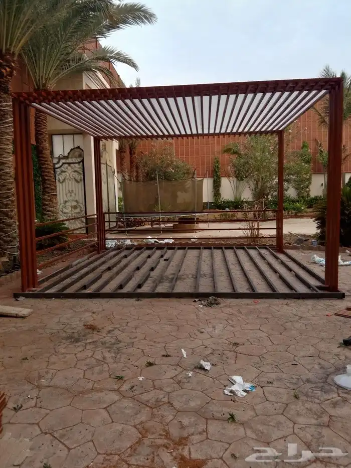 معلم حداد لجميع اعمال الحداده والمظلات والصاج والهناجر 4