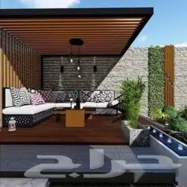 تكسيات جدارىه وعشب جدارى باقل الاسعار 21