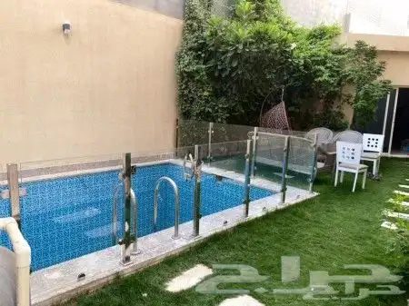 حاجز درابزين حماية مسبح استيل 6