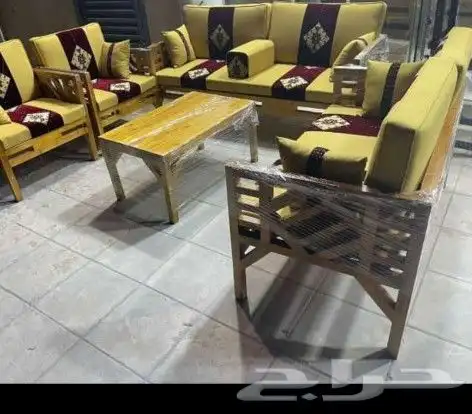 جلسات خارجي حديقه كراسي خشب 3