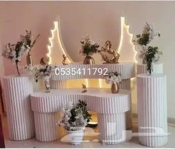 تاجير طاولات استقبال تاجير سماعات تاحير  وشه تاجير زل 4