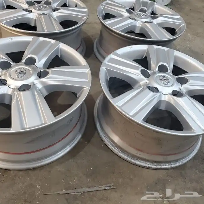 جنوط جيب لاندكروزر فل كامل اصلي وكاله مقاس 18 2