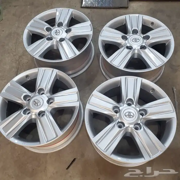 جنوط جيب لاندكروزر فل كامل اصلي وكاله مقاس 18 6