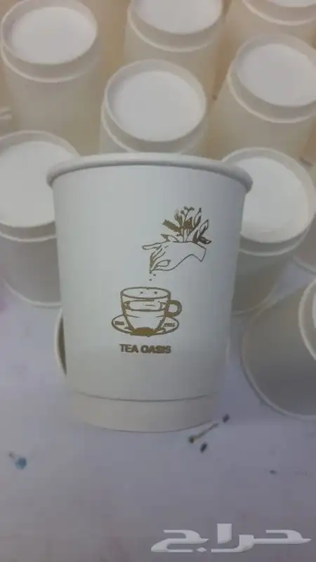 طباعة اكواب ( ورقية   بلاستيكة ) 1