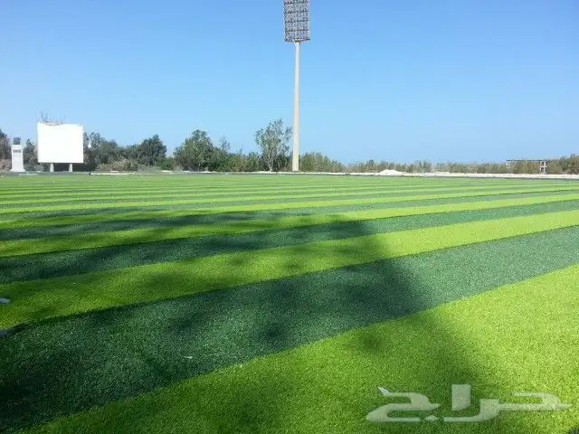 إنشاء ملاعب كرة القدم بالعشب الصناعي وارضيات مطاطية 1