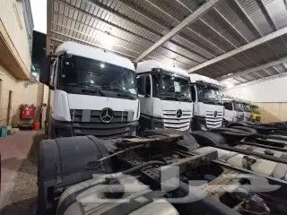رأس تريلا اكتروس mp4 عدد (30) بطاقة جمركية 14